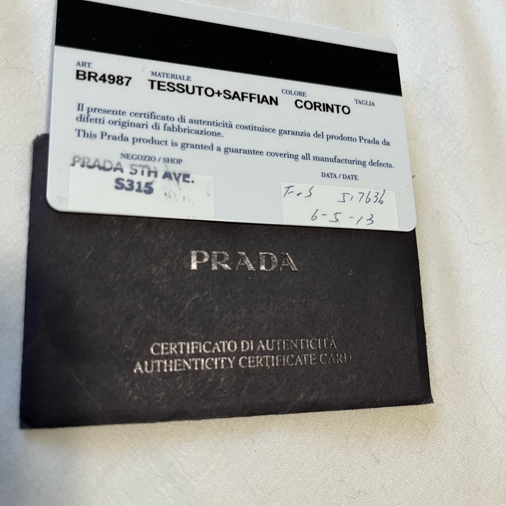 PRADA TESSUTO - Picture 8 of 16